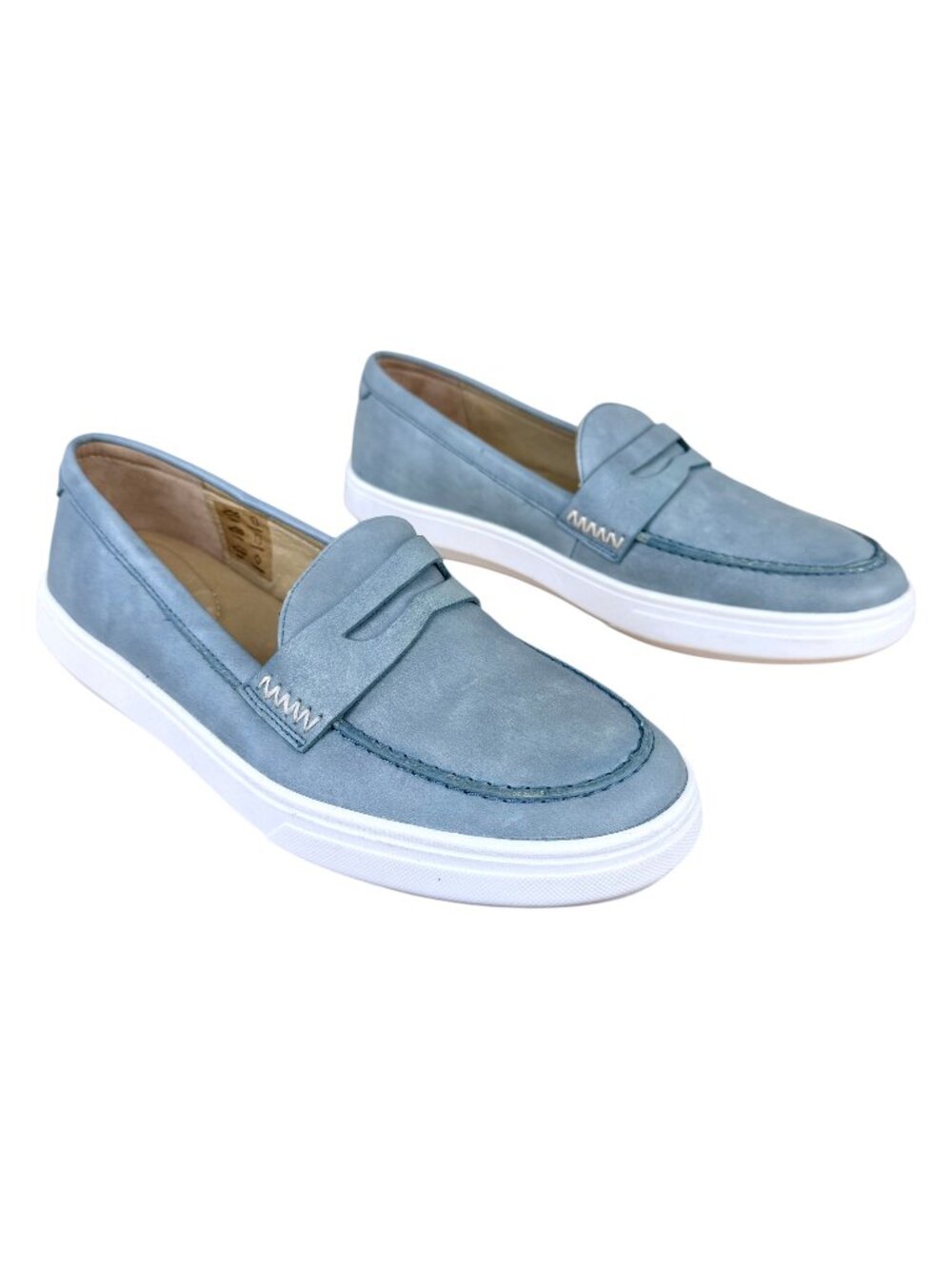 Portland Leather Goods Patina Loafers Glacier Blue Slip On Coastal (9)
